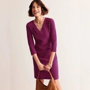 Boden Brontë Ottoman Stipe NWT